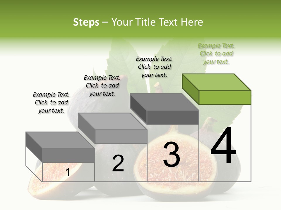 Object Green Purple PowerPoint Template