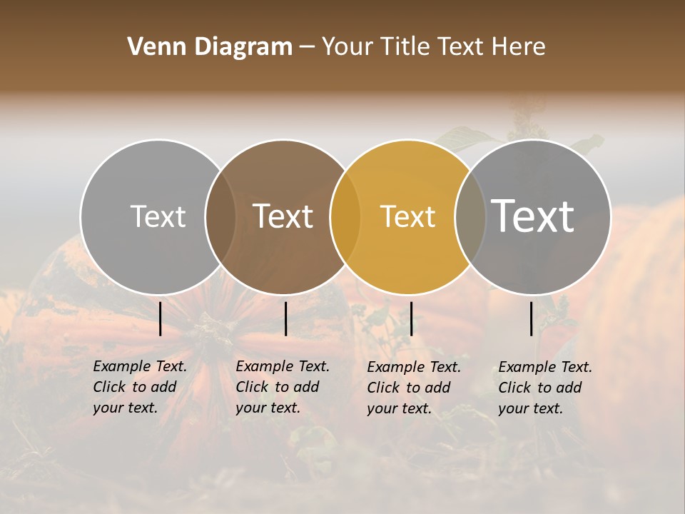 Austria Pumpkin Field PowerPoint Template
