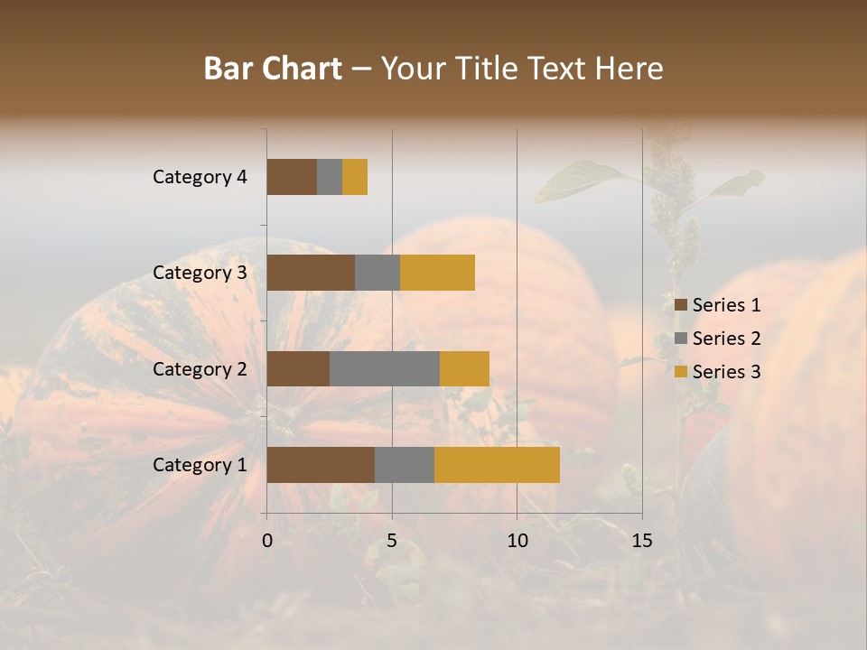 Austria Pumpkin Field PowerPoint Template