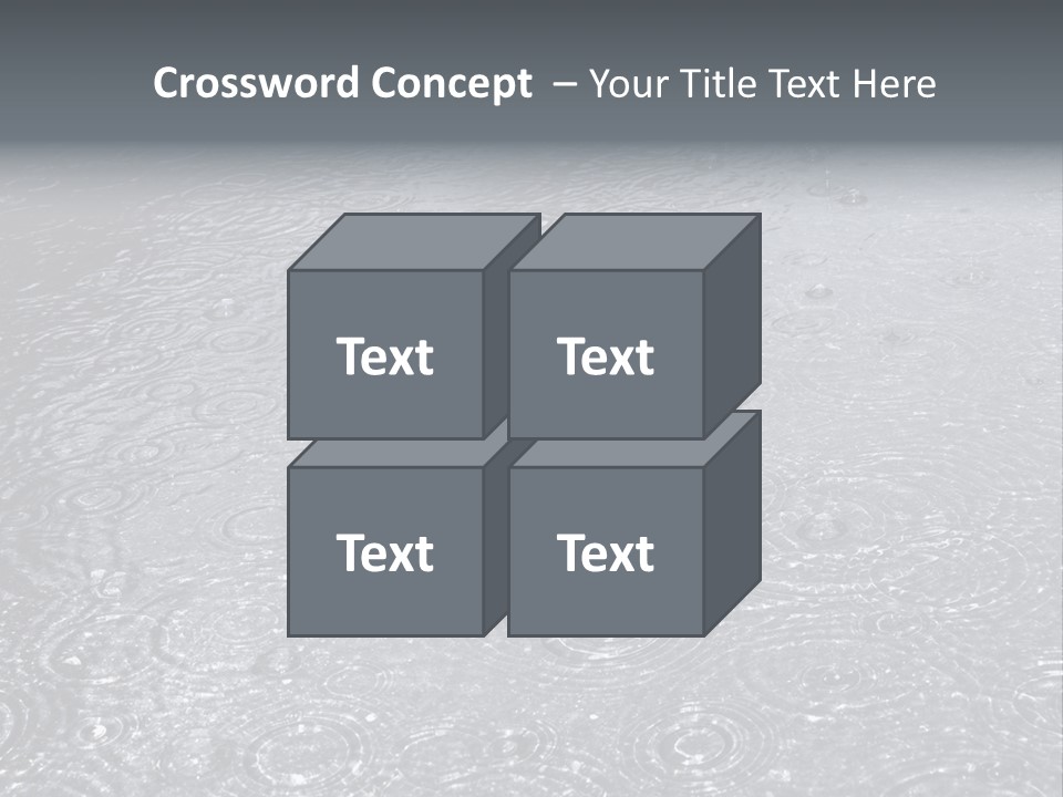 Moisture Street Pool PowerPoint Template