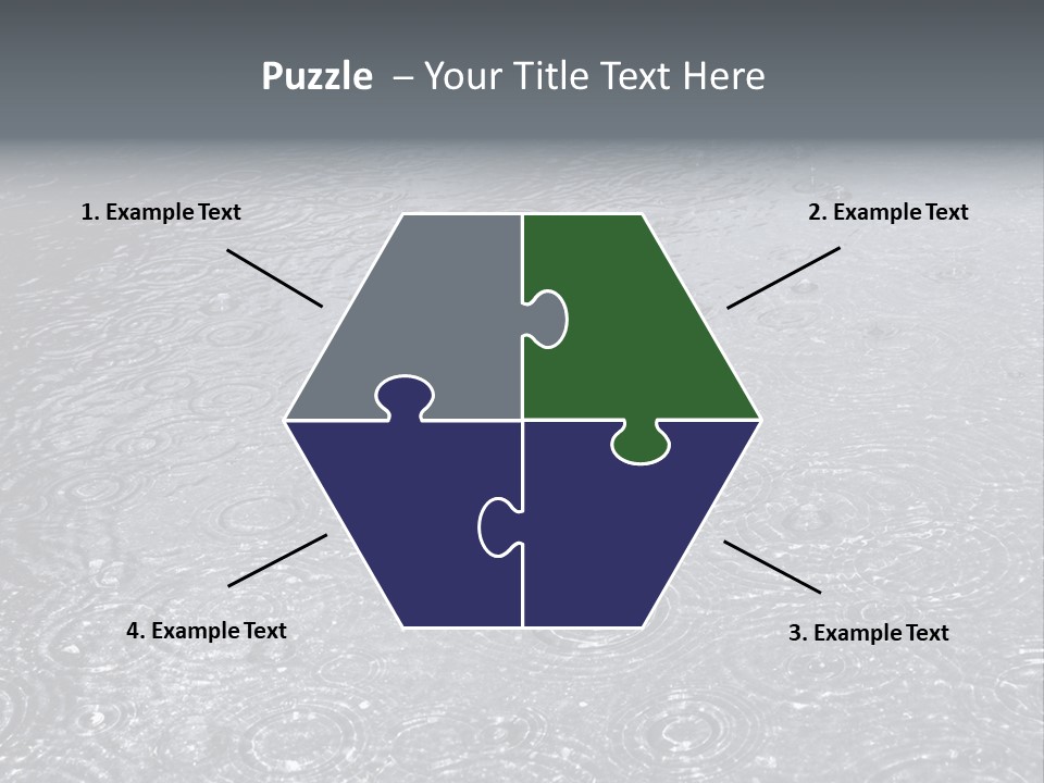 Moisture Street Pool PowerPoint Template