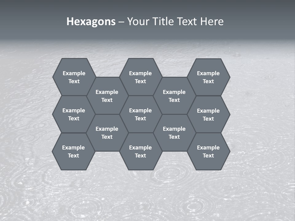 Moisture Street Pool PowerPoint Template