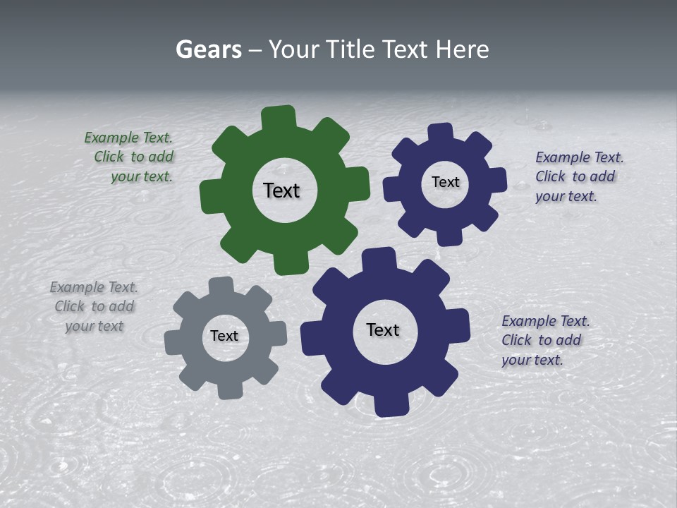 Moisture Street Pool PowerPoint Template