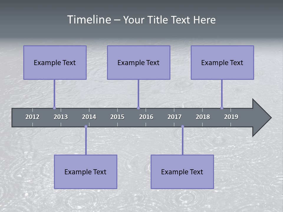 Moisture Street Pool PowerPoint Template