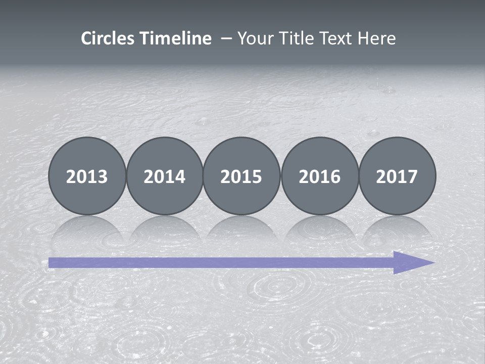 Moisture Street Pool PowerPoint Template