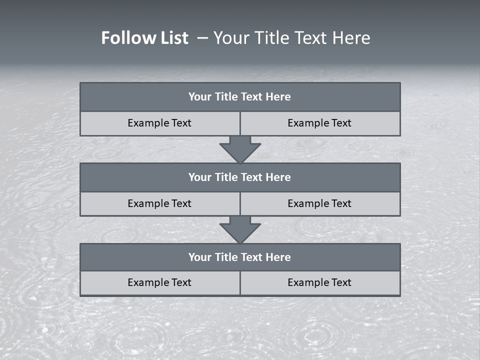 Moisture Street Pool PowerPoint Template