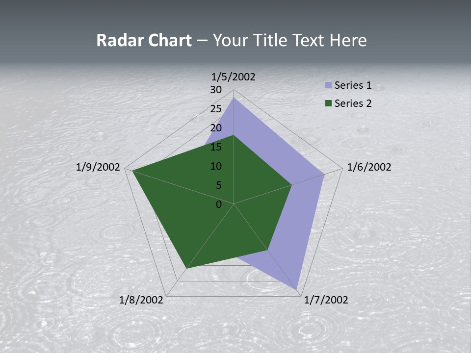 Moisture Street Pool PowerPoint Template