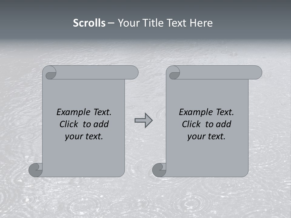 Moisture Street Pool PowerPoint Template