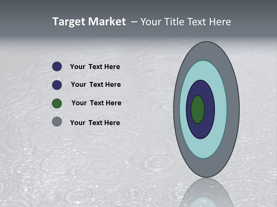 Moisture Street Pool PowerPoint Template