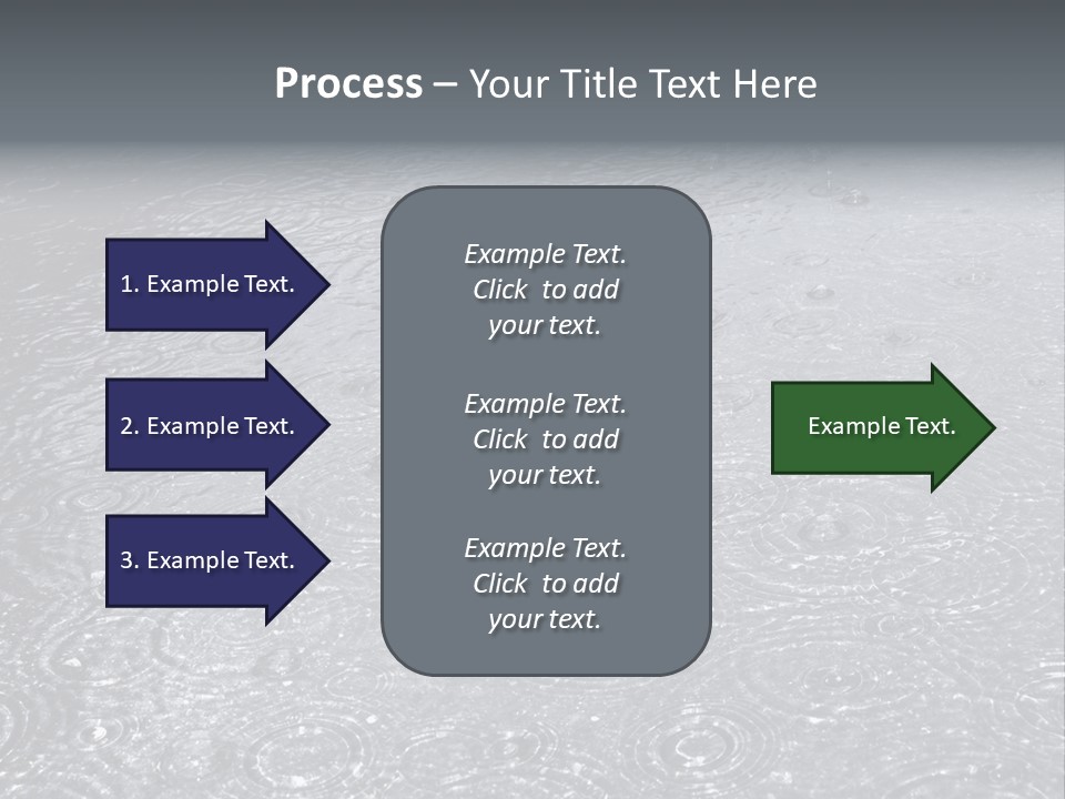 Moisture Street Pool PowerPoint Template