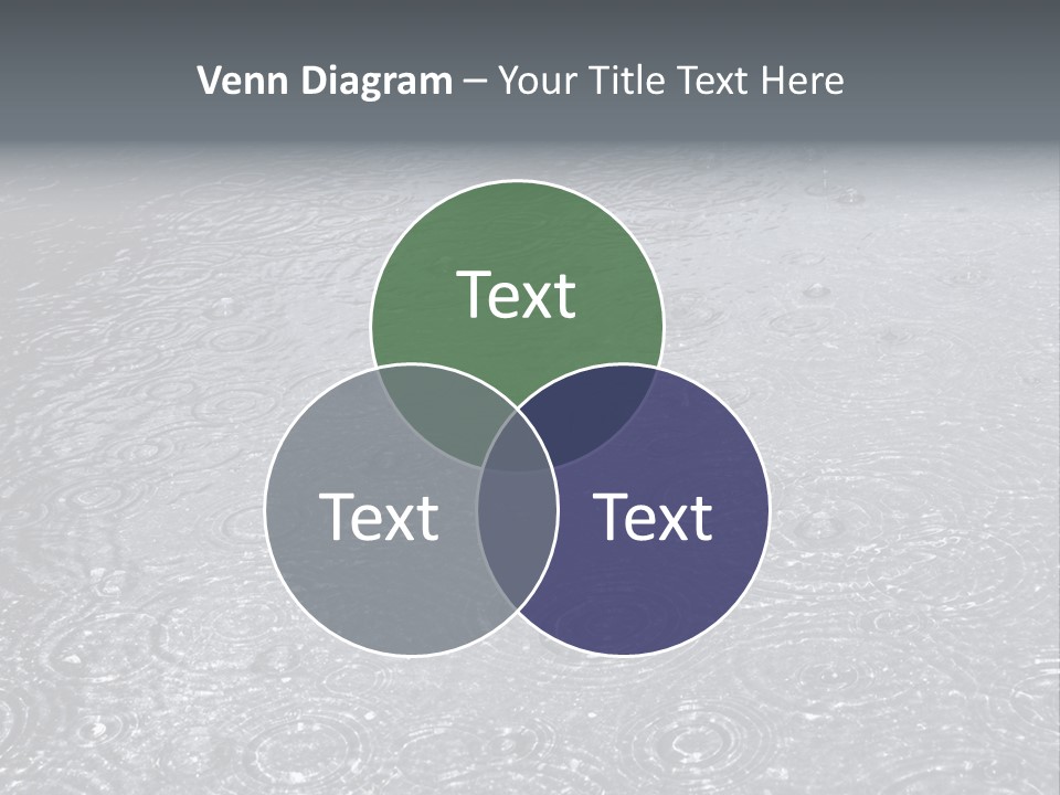 Moisture Street Pool PowerPoint Template