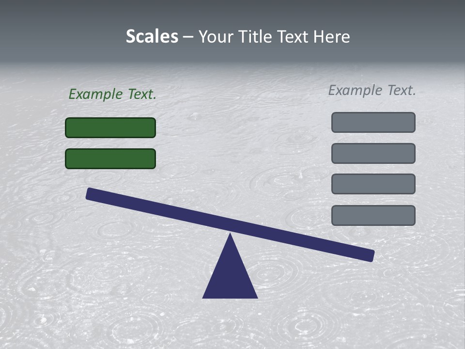 Moisture Street Pool PowerPoint Template
