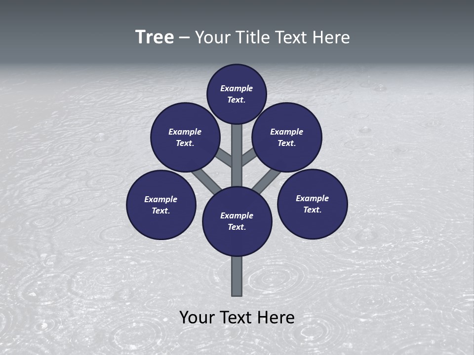 Moisture Street Pool PowerPoint Template