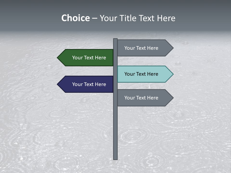 Moisture Street Pool PowerPoint Template