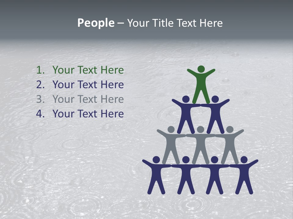 Moisture Street Pool PowerPoint Template