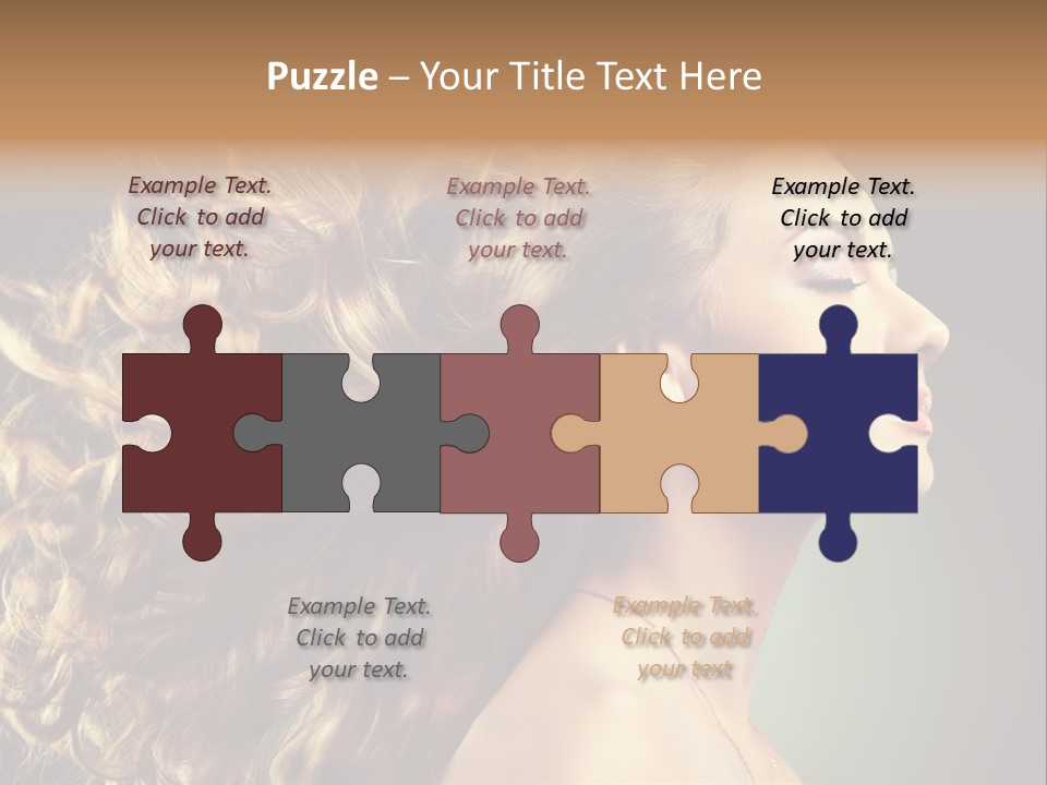 Skincare Pure Make Up PowerPoint Template