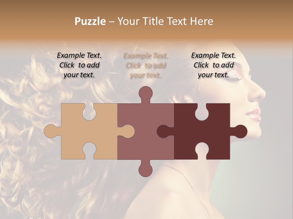 Skincare Pure Make Up PowerPoint Template