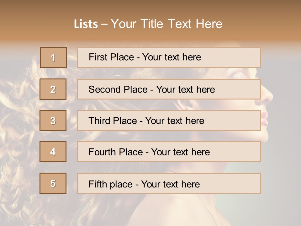 Skincare Pure Make Up PowerPoint Template