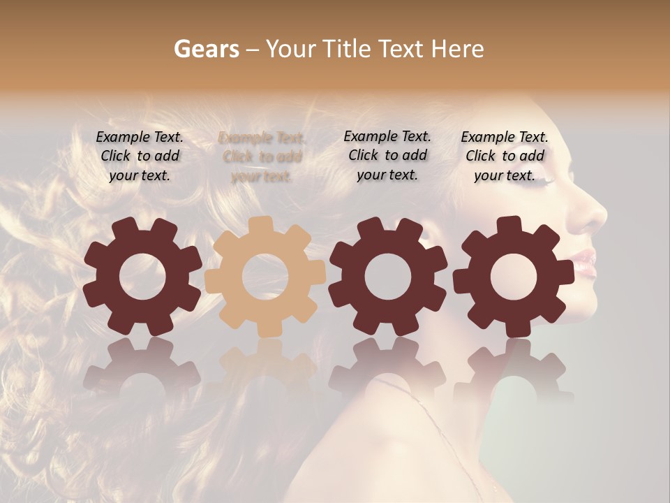 Skincare Pure Make Up PowerPoint Template