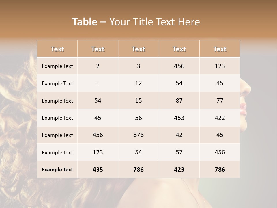 Skincare Pure Make Up PowerPoint Template