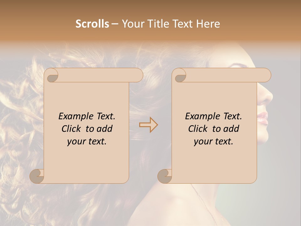 Skincare Pure Make Up PowerPoint Template
