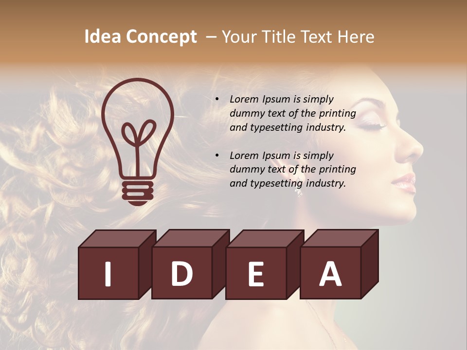 Skincare Pure Make Up PowerPoint Template