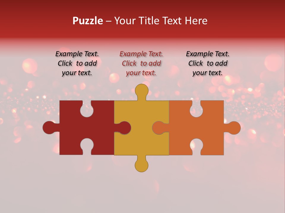 Garish Shiny Sparkle PowerPoint Template