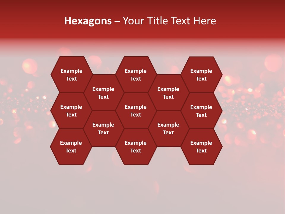 Garish Shiny Sparkle PowerPoint Template