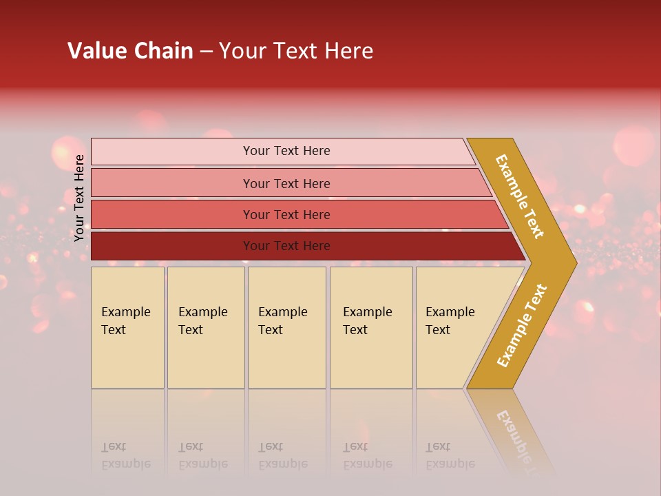 Garish Shiny Sparkle PowerPoint Template