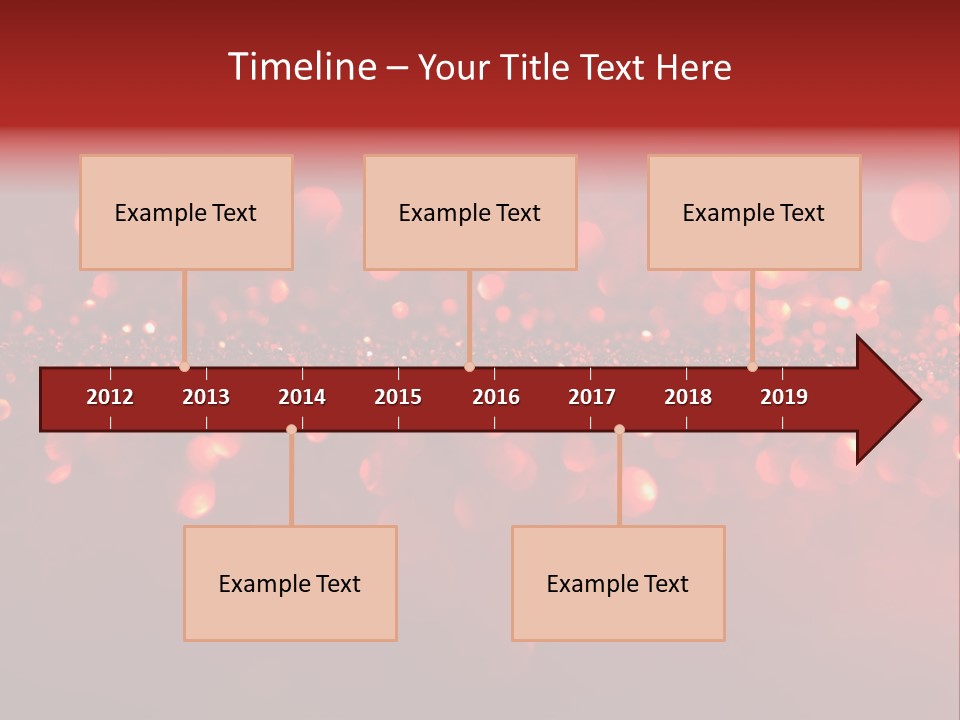Garish Shiny Sparkle PowerPoint Template