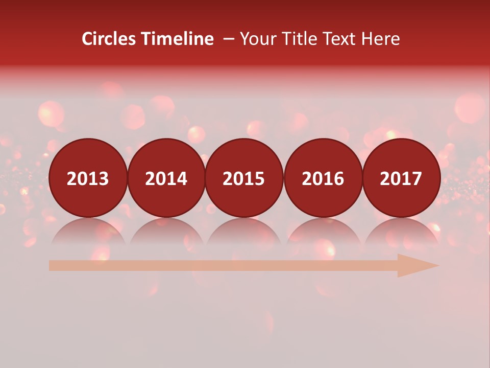 Garish Shiny Sparkle PowerPoint Template