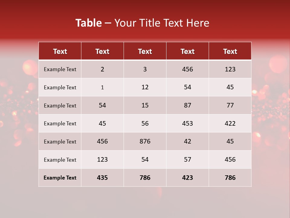 Garish Shiny Sparkle PowerPoint Template