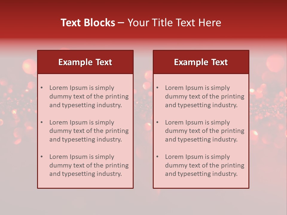 Garish Shiny Sparkle PowerPoint Template