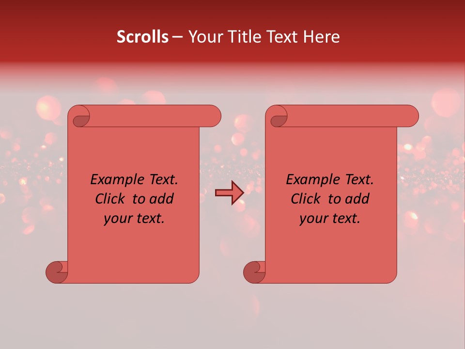 Garish Shiny Sparkle PowerPoint Template