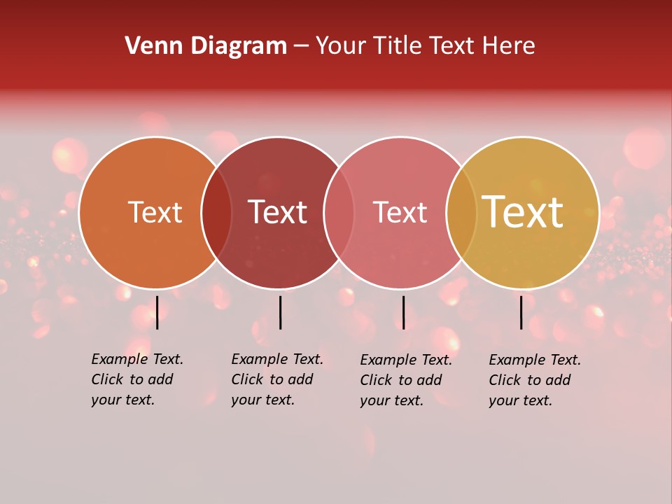 Garish Shiny Sparkle PowerPoint Template