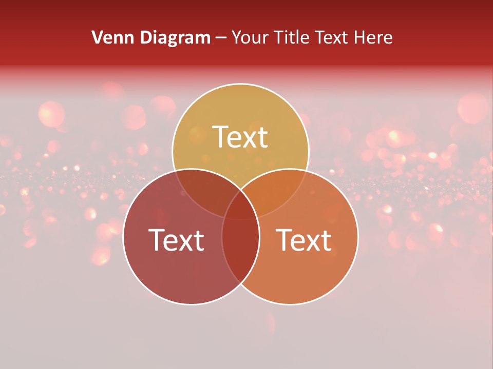 Garish Shiny Sparkle PowerPoint Template