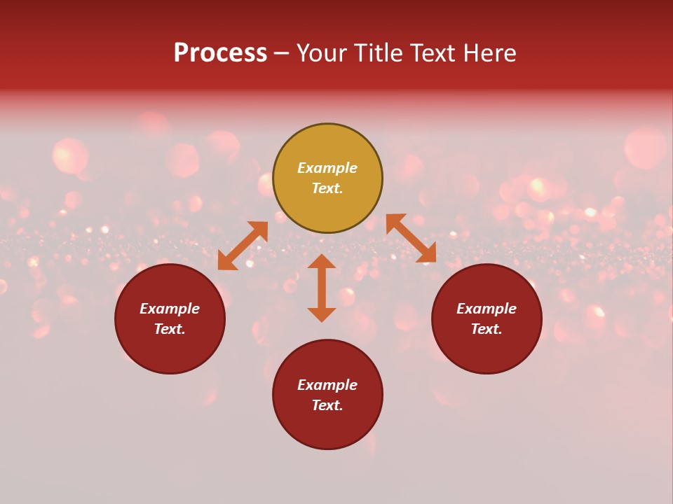 Garish Shiny Sparkle PowerPoint Template