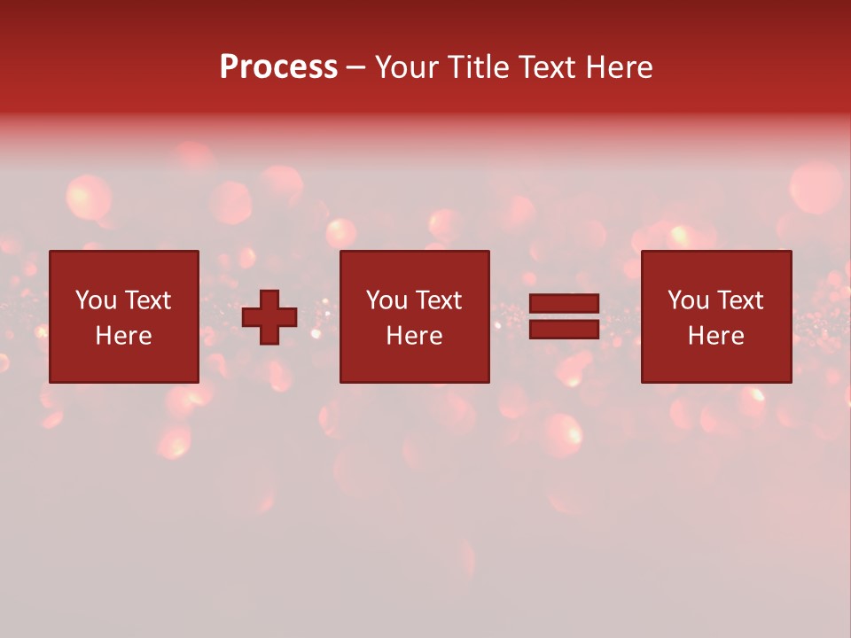 Garish Shiny Sparkle PowerPoint Template