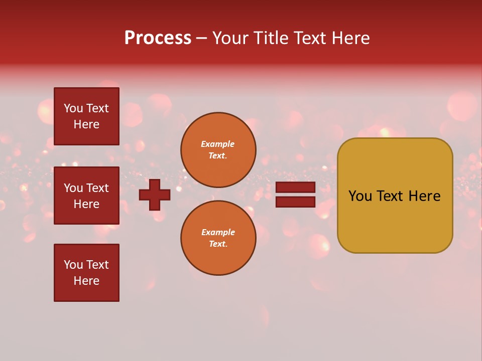 Garish Shiny Sparkle PowerPoint Template