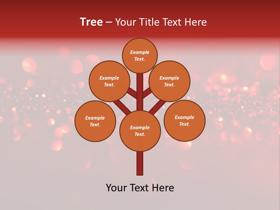 Garish Shiny Sparkle PowerPoint Template