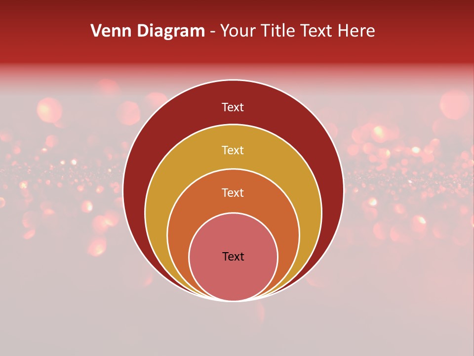 Garish Shiny Sparkle PowerPoint Template