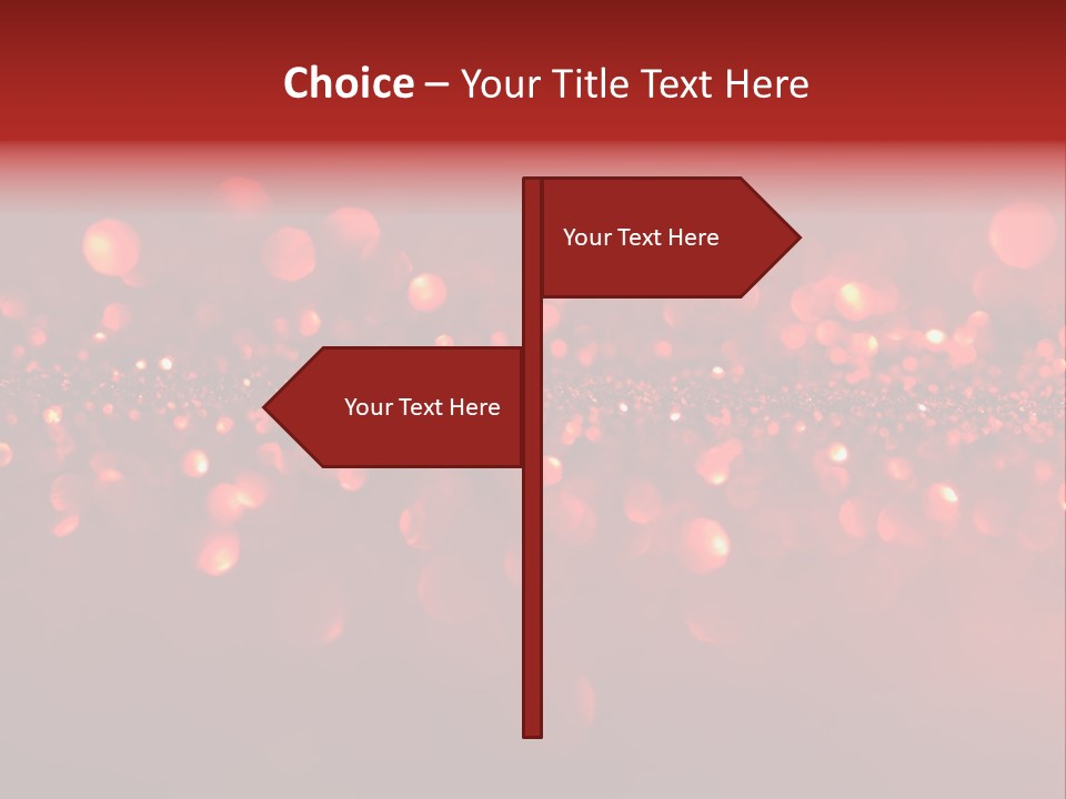 Garish Shiny Sparkle PowerPoint Template