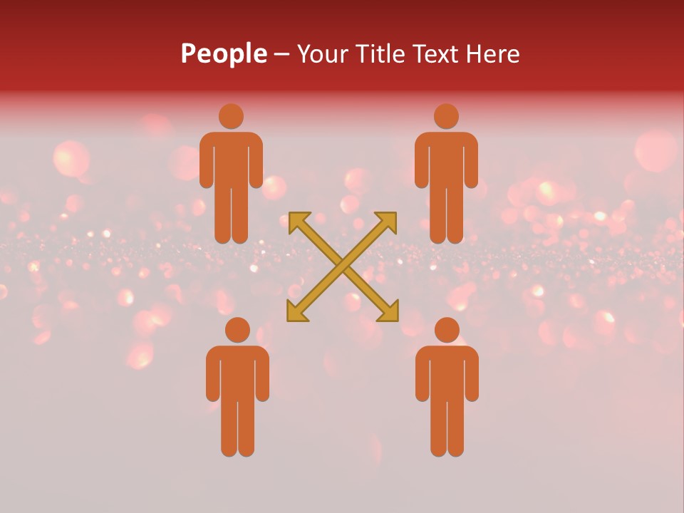 Garish Shiny Sparkle PowerPoint Template