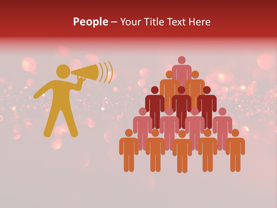 Garish Shiny Sparkle PowerPoint Template