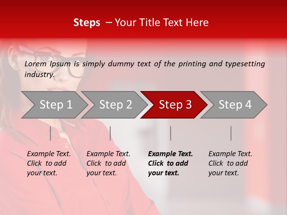 One Work Successful PowerPoint Template