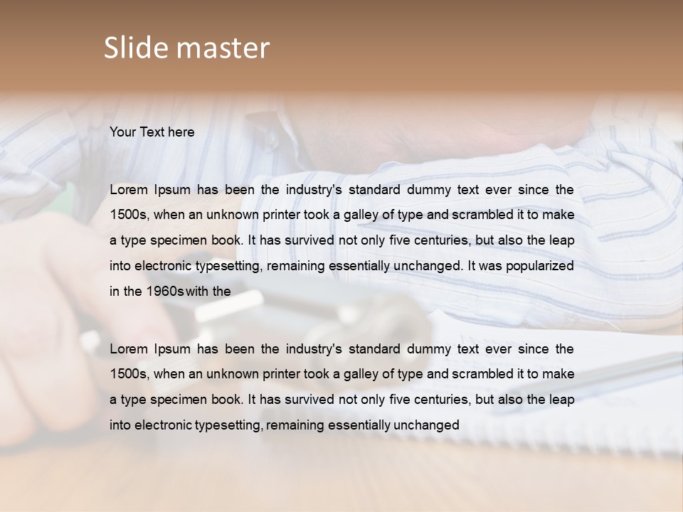 Die Take Emotion PowerPoint Template