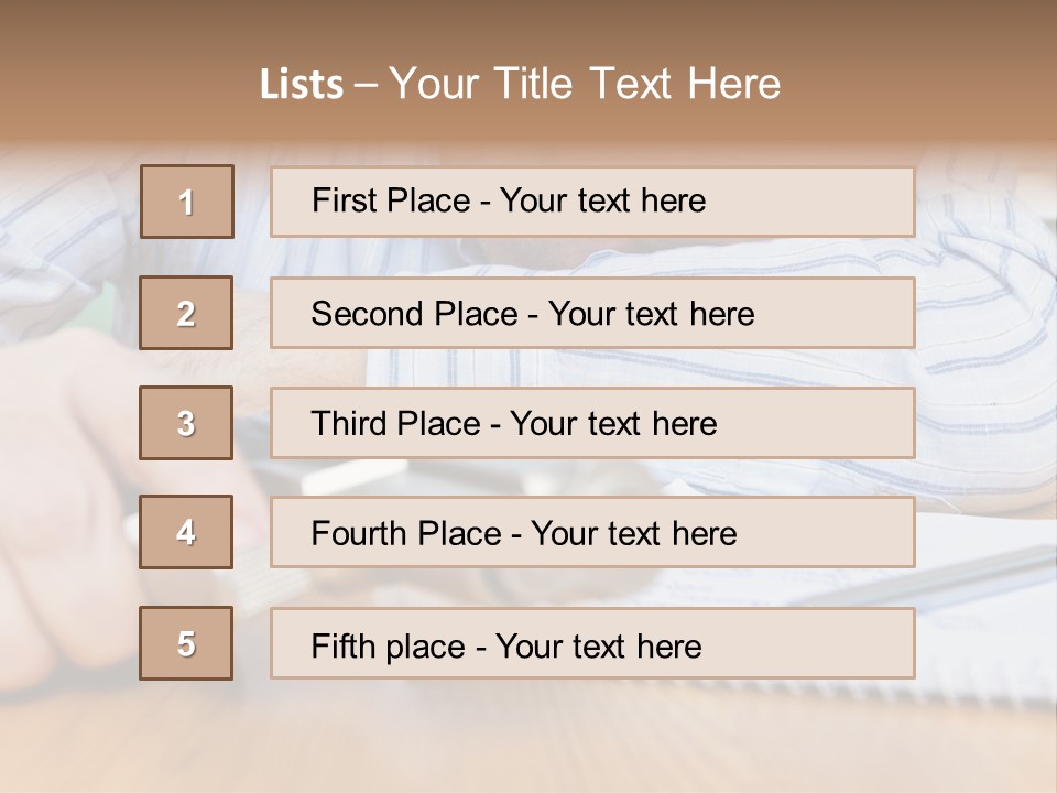 Die Take Emotion PowerPoint Template