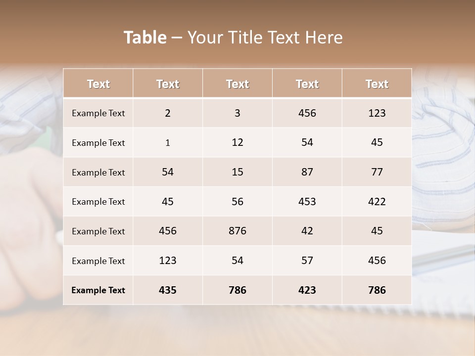 Die Take Emotion PowerPoint Template