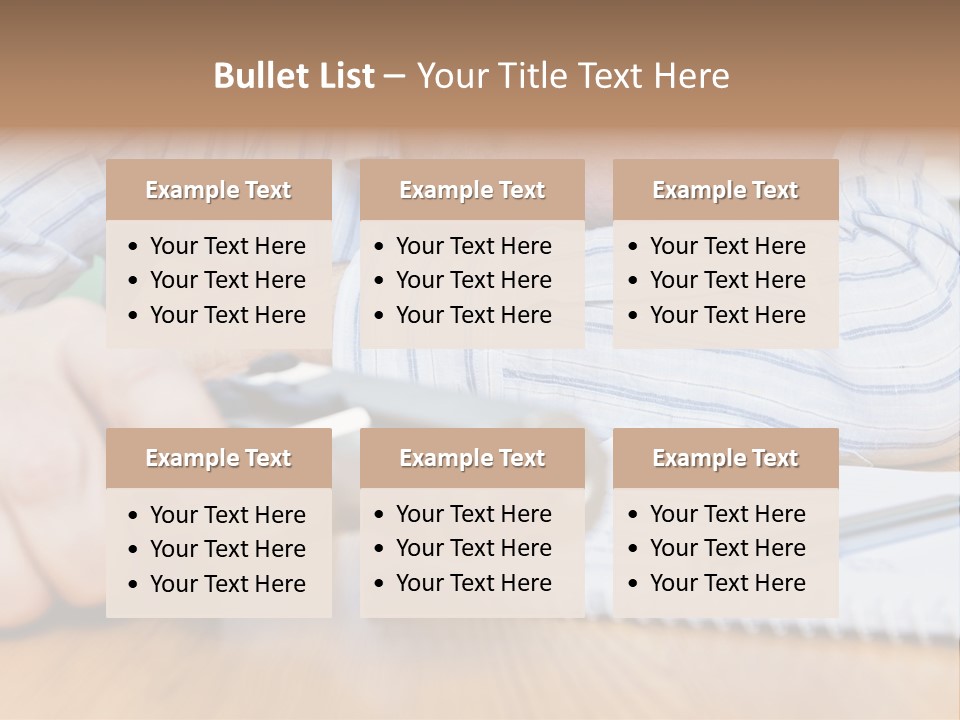 Die Take Emotion PowerPoint Template