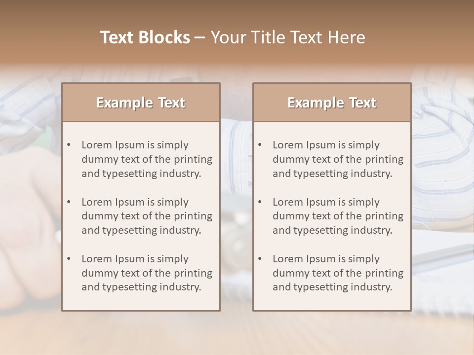 Die Take Emotion PowerPoint Template